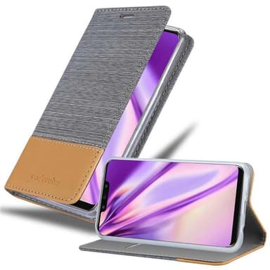 Huawei MATE 20 LITE Pungetui Cover Case (Grå)