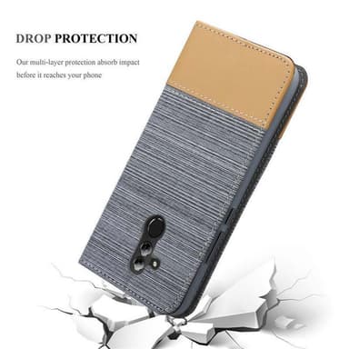 Huawei MATE 20 LITE Pungetui Cover Case (Grå)