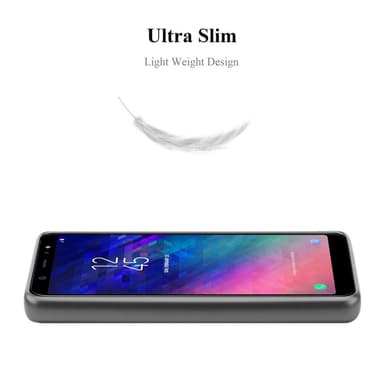 Samsung Galaxy A6 2018 Cover Etui Case (Grå)