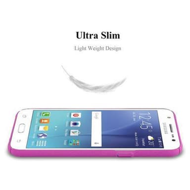 Samsung Galaxy J5 2015 Cover Etui Case (Lyserød)