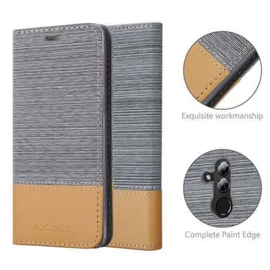 Huawei MATE 20 LITE Pungetui Cover Case (Grå)