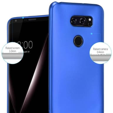 LG V30 / V30+ / V30S / V30S+ Cover Etui Case (Blå)