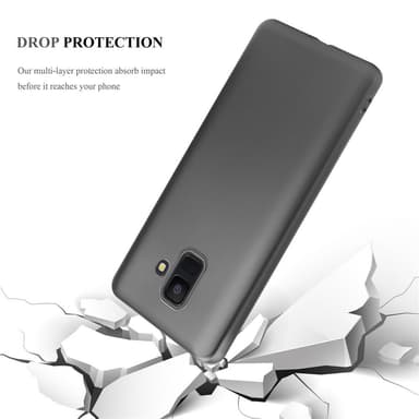 Samsung Galaxy A6 2018 Cover Etui Case (Grå)