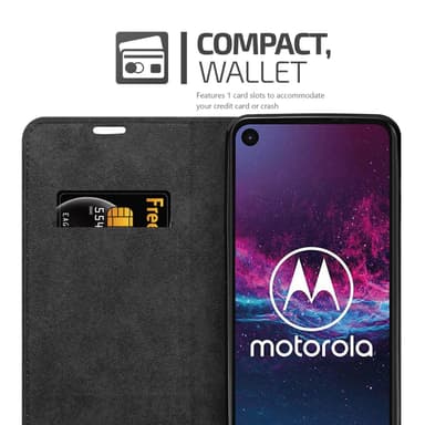Motorola ONE ACTION Cover Etui Case (Brun)