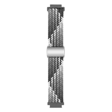 Flettet magnetisk urrem Garmin VivoActive 4S - Gradient Grey