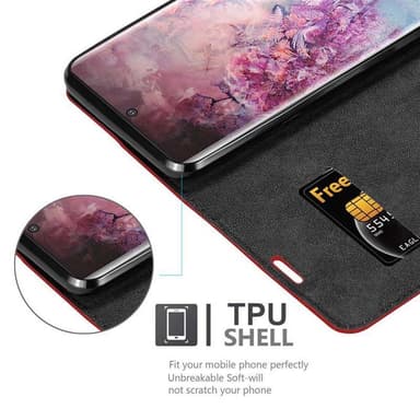 Samsung Galaxy NOTE 10 PLUS Cover Etui Case (Rød)