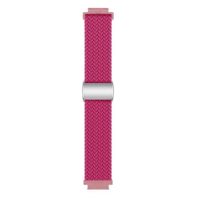 Flettet magnetisk urrem Garmin VivoActive 4S - Raspberry