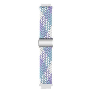 Flettet magnetisk urrem Garmin VivoActive 4S - Violet
