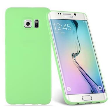 Cover Samsung Galaxy S6 EDGE Etui Case (Grøn)
