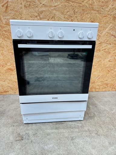 Voss keramisk komfur VKK60003HV - D11632 - brugt