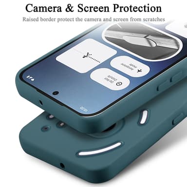 Nothing Phone 2a Cover Etui Case (Grøn)