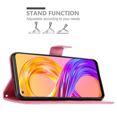 Realme 8 4G / 8 PRO Pungetui Cover Case (Lyserød)