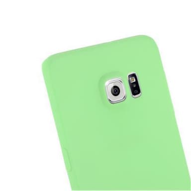 Cover Samsung Galaxy S6 EDGE Etui Case (Grøn)