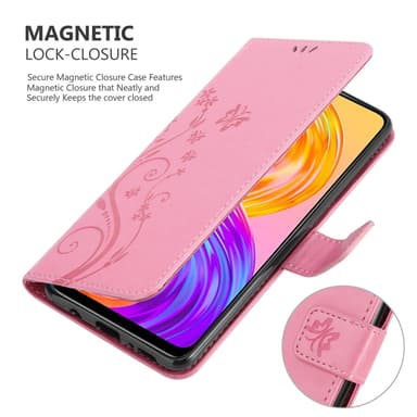 Realme 8 4G / 8 PRO Pungetui Cover Case (Lyserød)