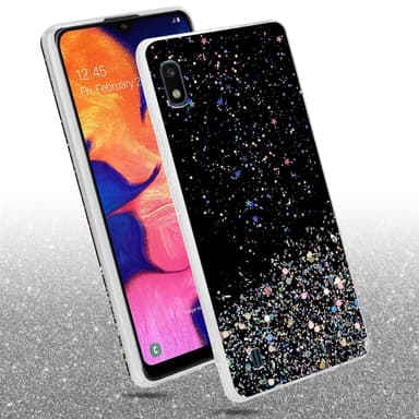 Samsung Galaxy A10 / M10 Cover Etui Case (Sort)