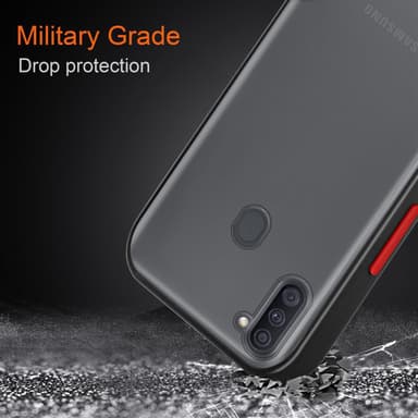 Samsung Galaxy A11 / M11 Etui Case Cover (Gennemsigtig)