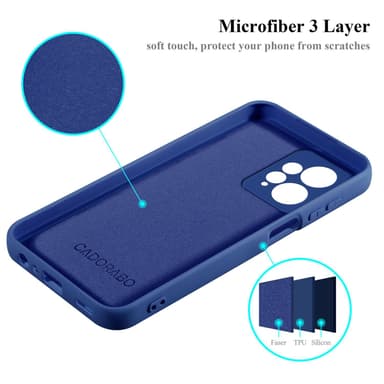 Xiaomi Redmi Note 12 4G Cover Etui Case (Blå)