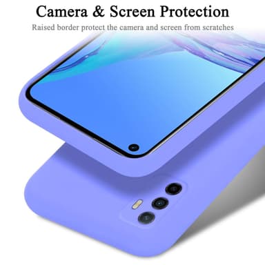 Oppo A53s Cover Etui Case (Lilla)