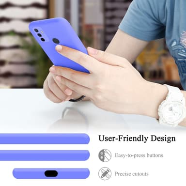 Oppo A53s Cover Etui Case (Lilla)