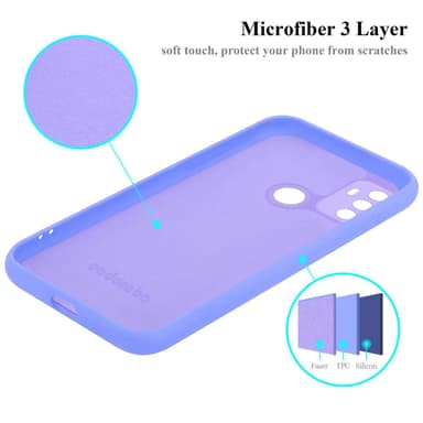 Oppo A53s Cover Etui Case (Lilla)