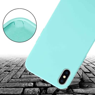 iPhone XS MAX Etui Cover Kæde (Turkis)