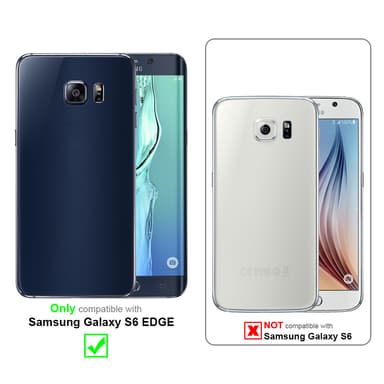 Samsung Galaxy S6 EDGE Etui Case Cover (Sort)