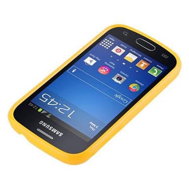 Samsung Galaxy TREND LITE Etui Case Cover (Gul)