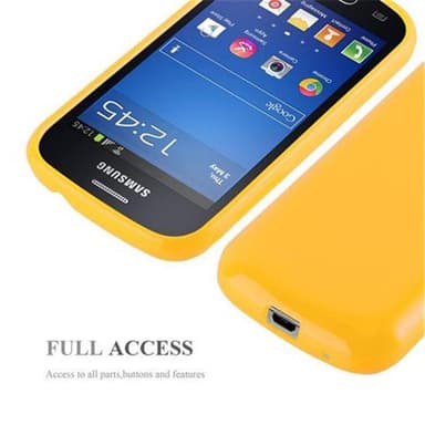 Samsung Galaxy TREND LITE Etui Case Cover (Gul)