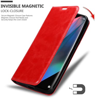 Oppo FIND X3 PRO Cover Etui Case (Rød)