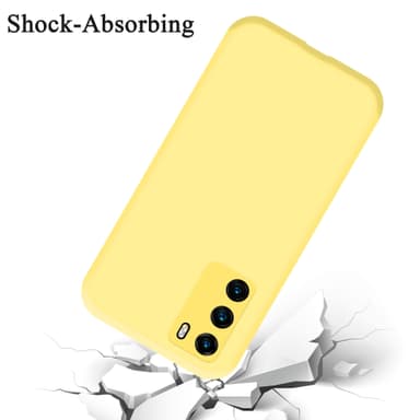 Huawei P40 Cover Etui Case (Gul)