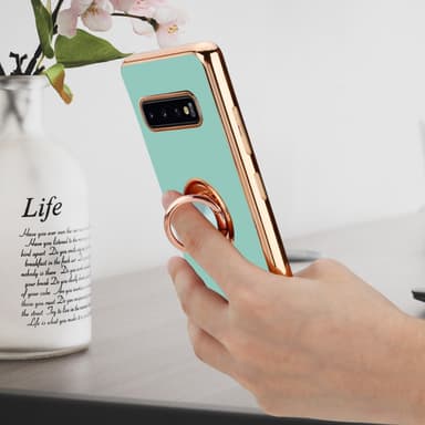 Samsung Galaxy S10 4G Cover Etui Case (Turkis)