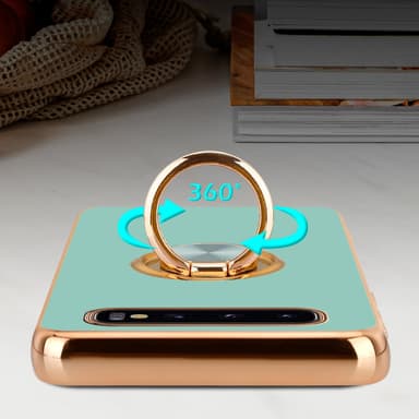 Samsung Galaxy S10 4G Cover Etui Case (Turkis)