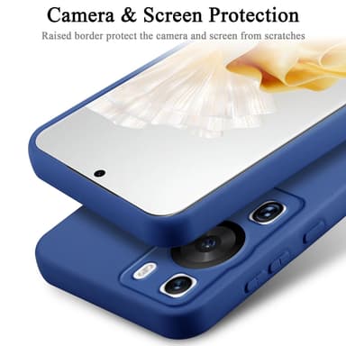 Huawei P60 Pro Cover Etui Case (Blå)
