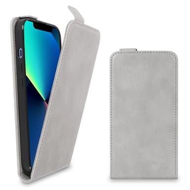 iPhone 13 PRO Pungetui Flip Cover (Grå)
