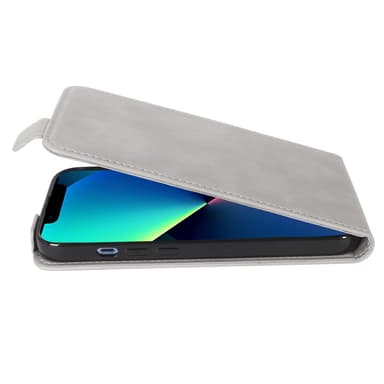 iPhone 13 PRO Pungetui Flip Cover (Grå)