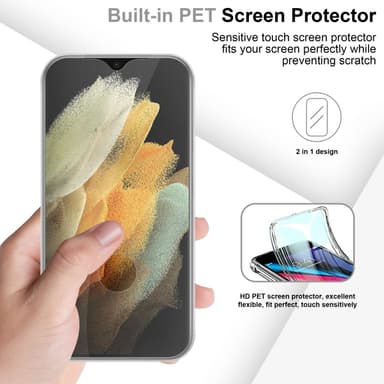 Cover Samsung Galaxy S22 ULTRA Etui Case (Gennemsigtig)