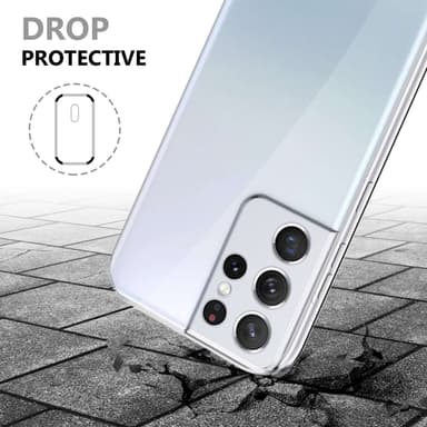Cover Samsung Galaxy S22 ULTRA Etui Case (Gennemsigtig)