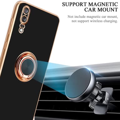 Huawei P20 Cover Etui Case (Sort)