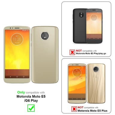 Etui Cover till Motorola MOTO E5 / G6 PLAY Universell