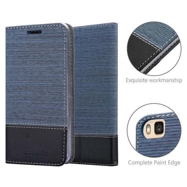 Huawei P8 MAX Pungetui Cover Case (Blå)