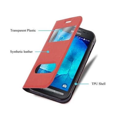 Pungetui Samsung Galaxy XCover 3 Cover Case (Rød)