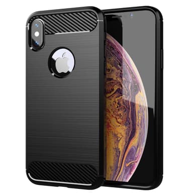 iPhone X / XS Cover TPU Etui (Sort)