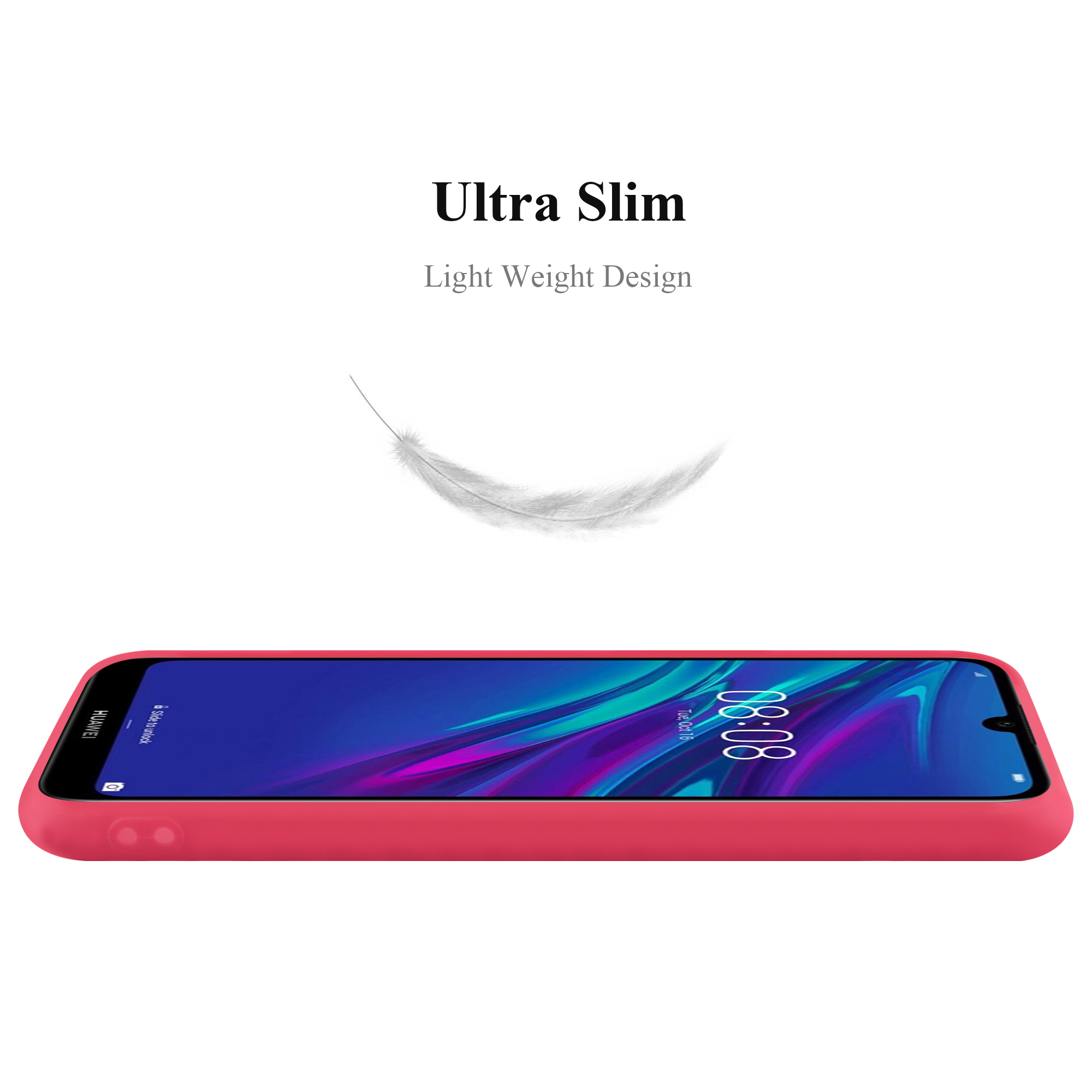 Cover Huawei Y6 2019 Etui Case (Rød)