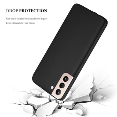 Samsung Galaxy S21 PLUS Cover Etui Case (Sort)