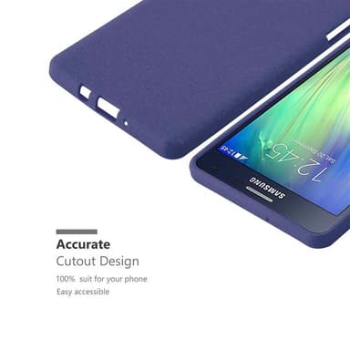 Cover Samsung Galaxy A7 2015 Etui Case (Blå)
