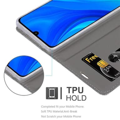 Huawei P SMART 2020 Pungetui Cover Case (Grå)