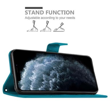 iPhone 11 PRO Pungetui Cover Case (Blå)