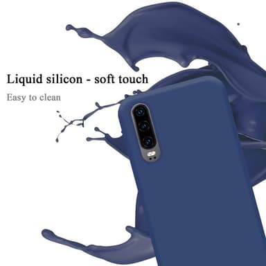Huawei P30 Cover Etui Case (Blå)