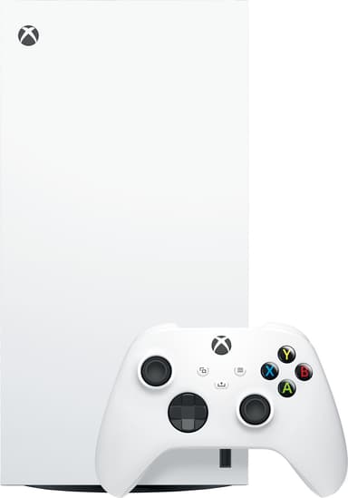 Xbox Series X Digital Edition spillekonsol (hvid)