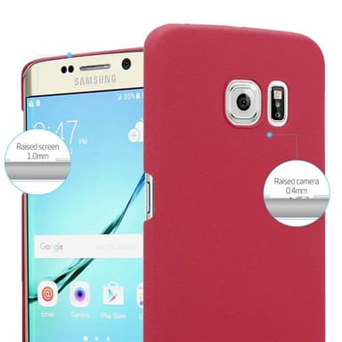 Samsung Galaxy S6 EDGE Cover Etui Case (Rød)